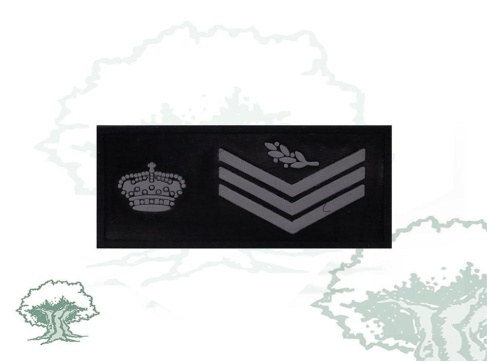 Tira de pecho rangos Policía Nacional