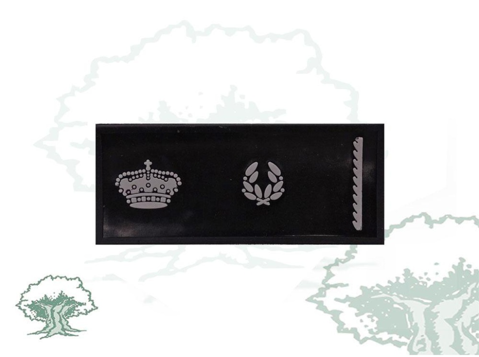 Tira de pecho Policía Nacional rangos