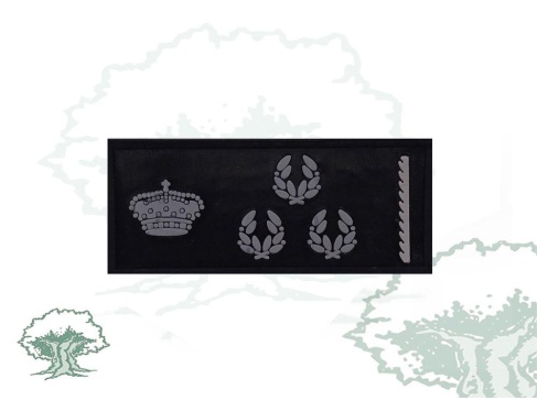 Tira de pecho rangos Policía Nacional