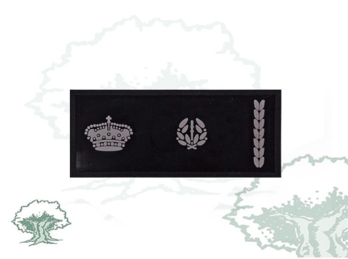 Tira de pecho rangos Policía Nacional