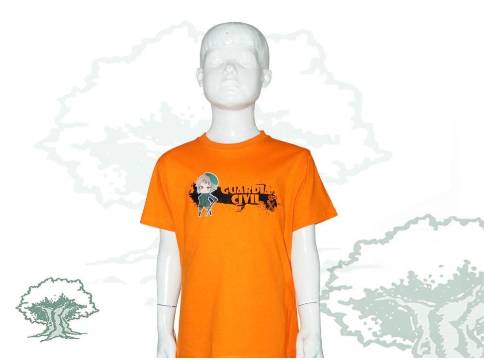 Camiseta Guardia Civil liquidacion de niña