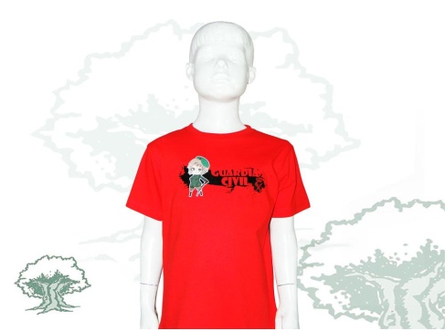 Camiseta de niña Guardia Civil liquidacion