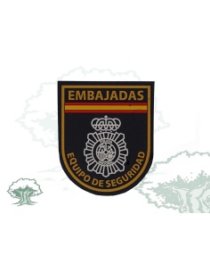 Parche Embajadas Equipo de Seguridad Policía Nacional