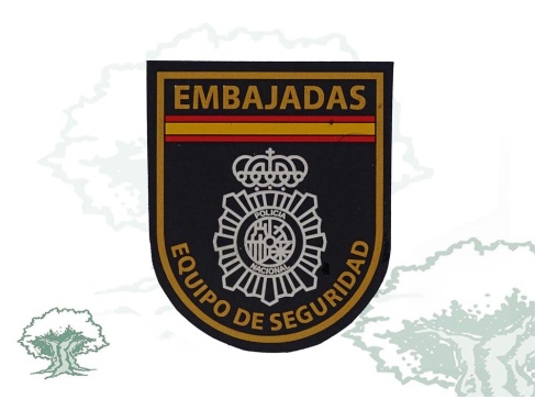 Parche Embajadas Equipo de Seguridad de la Policía Nacional