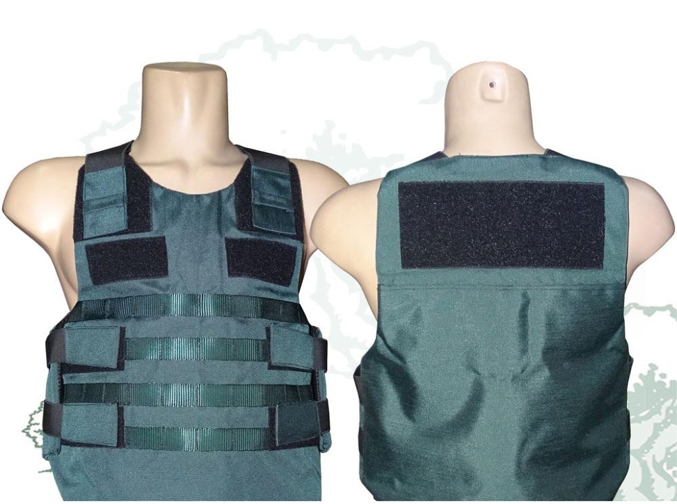 Funda chaleco antibalas Guardia Civil molle