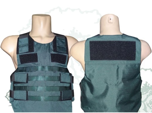 Funda chaleco antibalas Guardia Civil molle