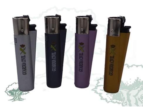 Encendedor Guardia Civil clipper metalizado