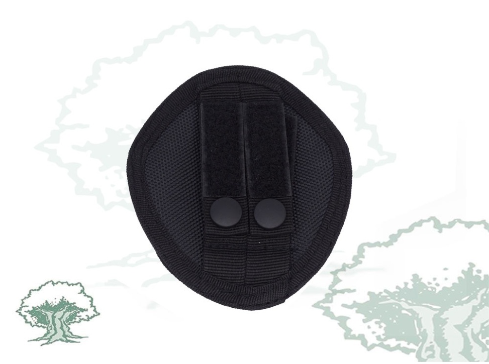 Porta grilletes semiabierto doble molle de nylon