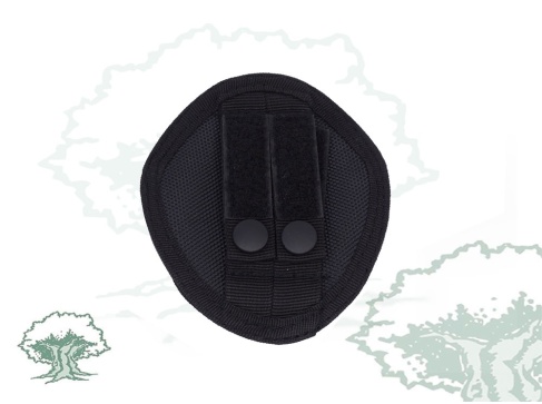 Funda para grilletes semiabierta doble molle de nylon