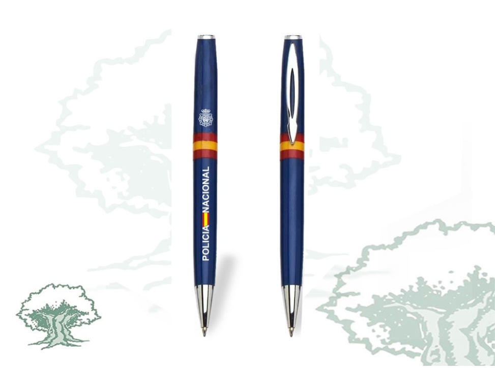 Bolígrafo Policía Nacional de plástico