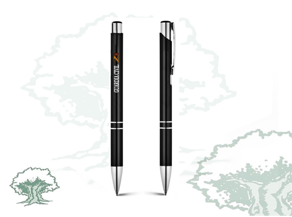 Bolígrafo Guardia Civil de niquel