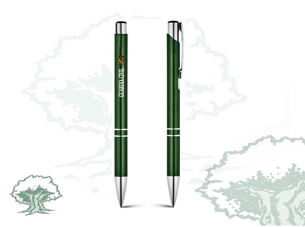 Bolígrafo Guardia Civil de niquel