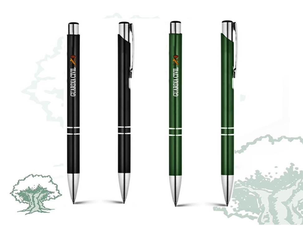 Bolígrafo Guardia Civil niquel