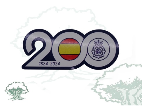 Pegatina 200 Aniversario de la Policía Nacional