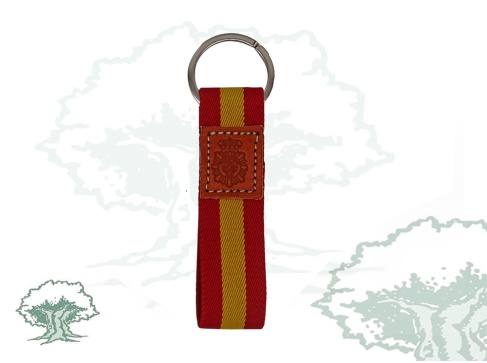 Llavero de cinta elástica Policía Nacional