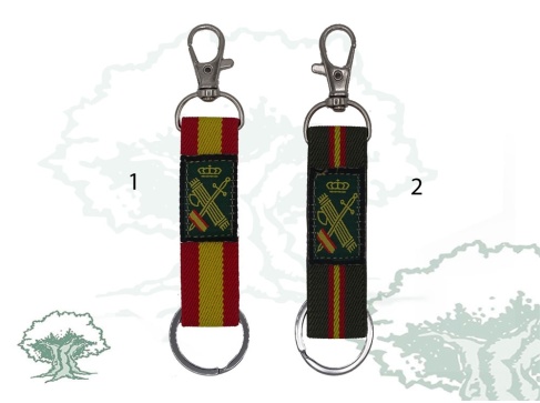 Llavero Guardia Civil con mosquetón