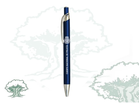 Bolígrafo Policía Nacional metálico