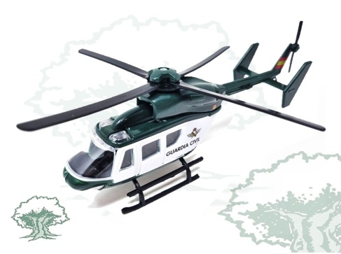 Helicóptero Guardia Civil de juguete
