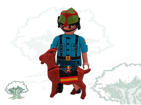 Muñeco articulado Legión con cabra