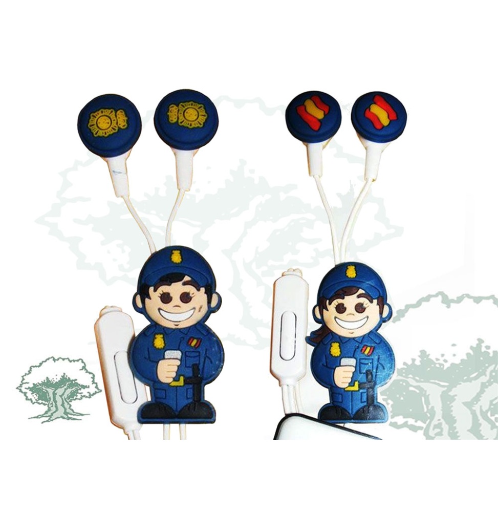 Auriculares Policía Nacional