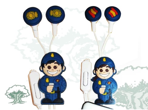 Auriculares Policía Nacional