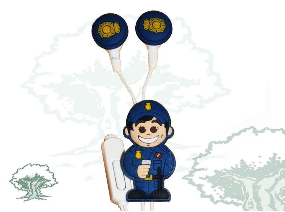 Auriculares Policía Nacional