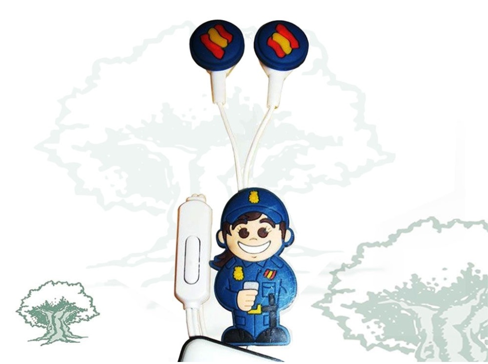 Auriculares Policía Nacional
