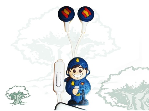 Auriculares Policía Nacional