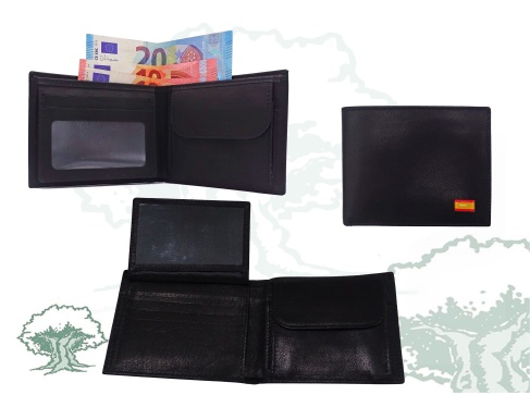 Cartera monedero negra