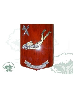 Metopa GEAS Guardia Civil buzo