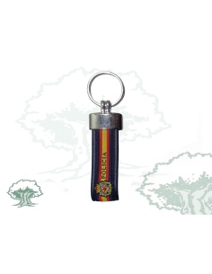 Llavero Policía Nacional cinta bordada