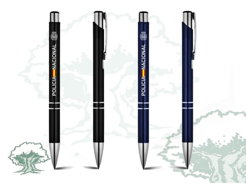 Bolígrafo Policía Nacional de niquel