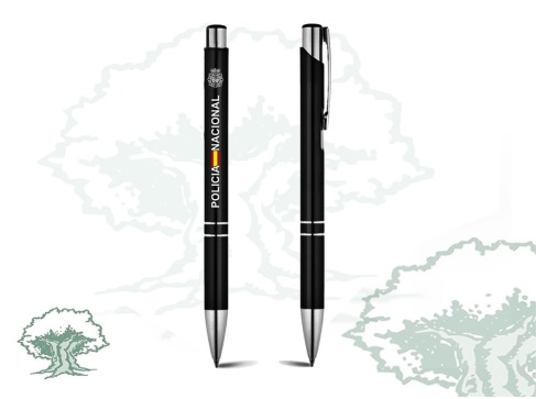 Bolígrafo Policía Nacional de niquel