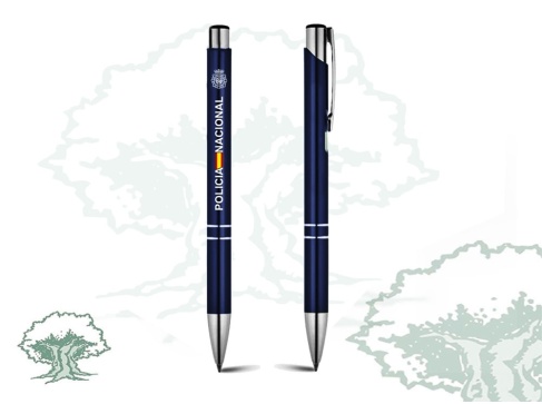 Bolígrafo Policía Nacional de niquel