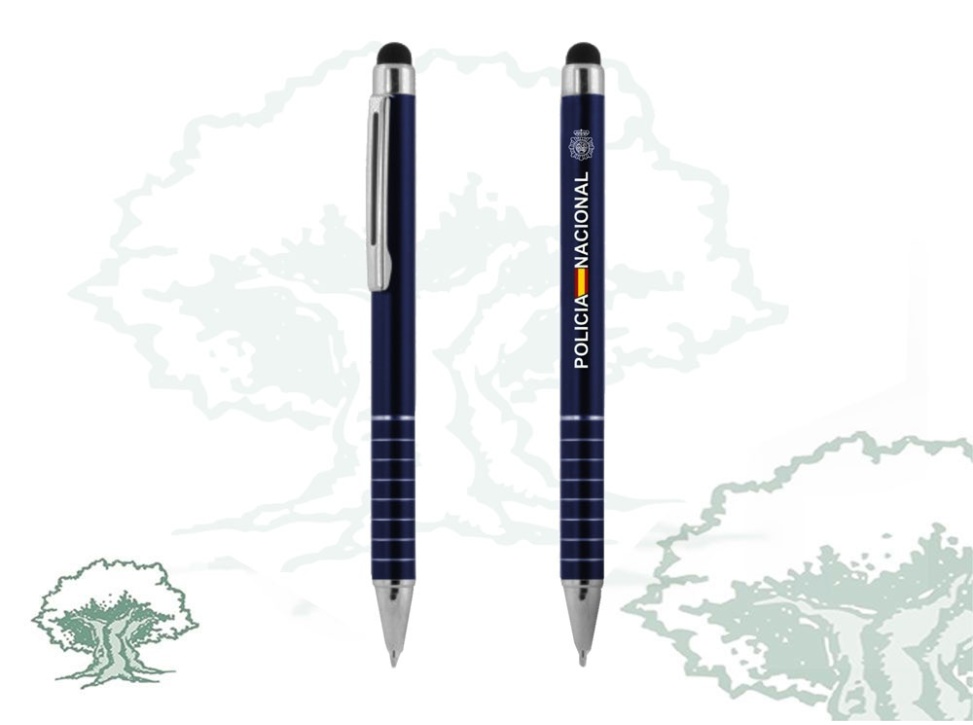 Bolígrafo Policía Nacional tactil