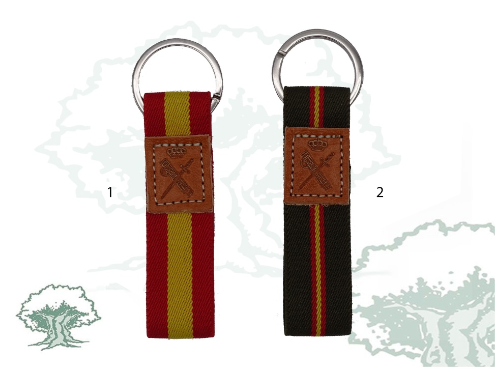 Llavero Guardia Civil cinta elástica