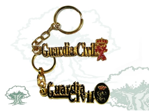 Llavero Guardia Civil perfilado