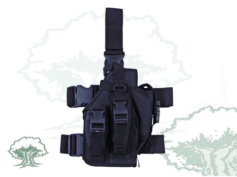 Plataforma pernera MFH multiarma con portacargador