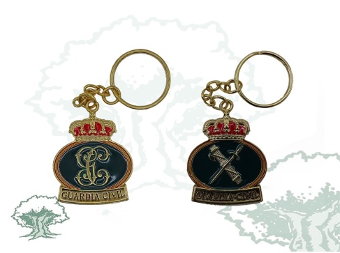 Llavero Guardia Civil ovalado varios modelos
