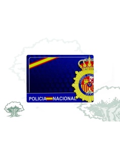 Imán Policía Nacional escudo color