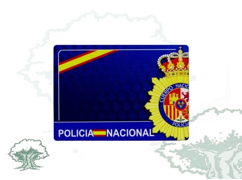 Imán Policía Nacional con escudo a color