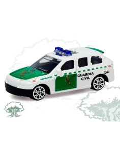 Coche Guardia Civil de juguete metálico