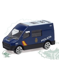 Furgón Policía Nacional de juguete metálico