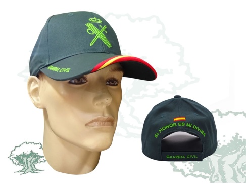 Gorra Guardia Civil con bandera de España