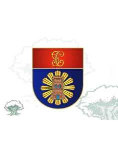 Distintivo de título Fiscal y Fronteras Guardia Civil