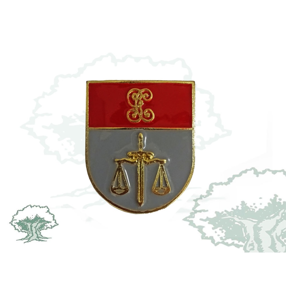 Distintivo de título Policía Judicial de la Guardia Civil