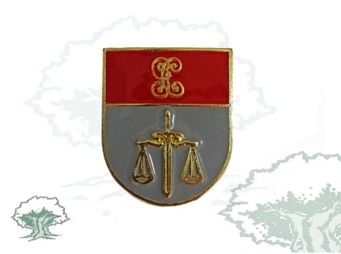 Distintivo de título Policía Judicial de la Guardia Civil