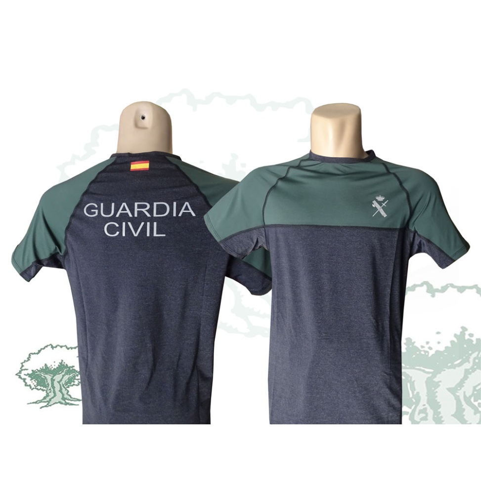 Camiseta técnica oficial Guardia Civil para deporte