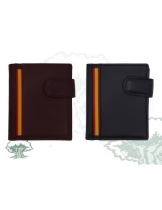 Cartera monedero España con chapa