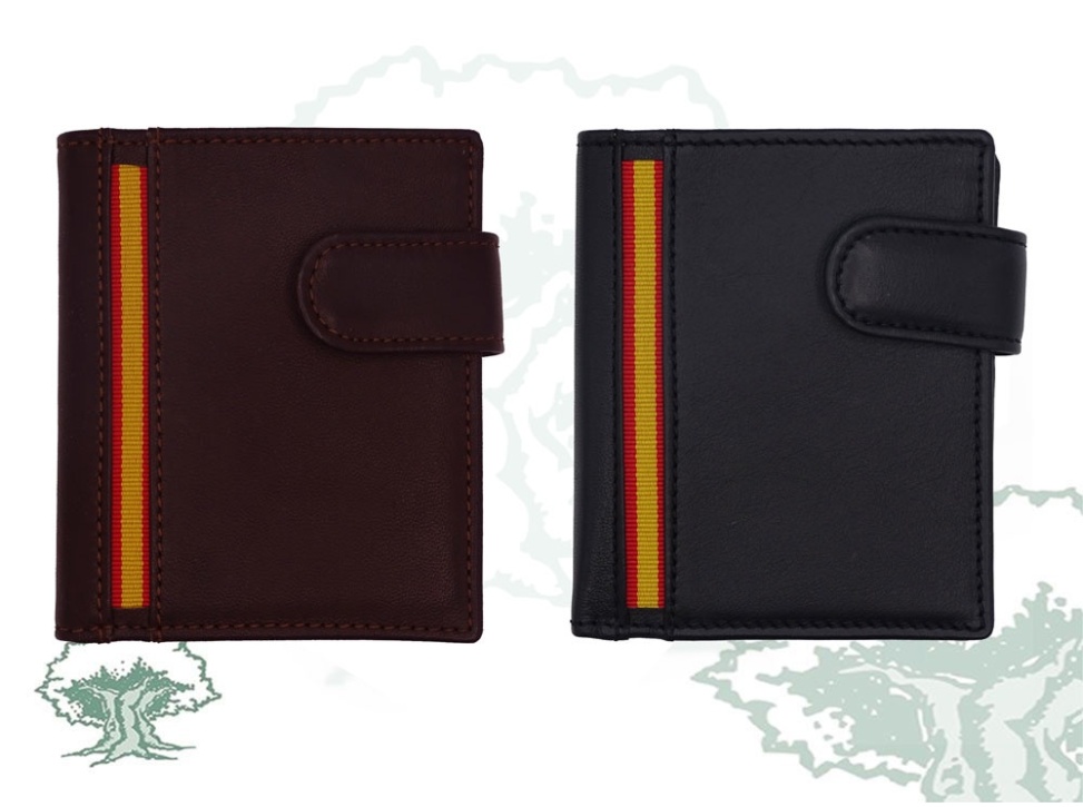 Cartera monedero España con chapa